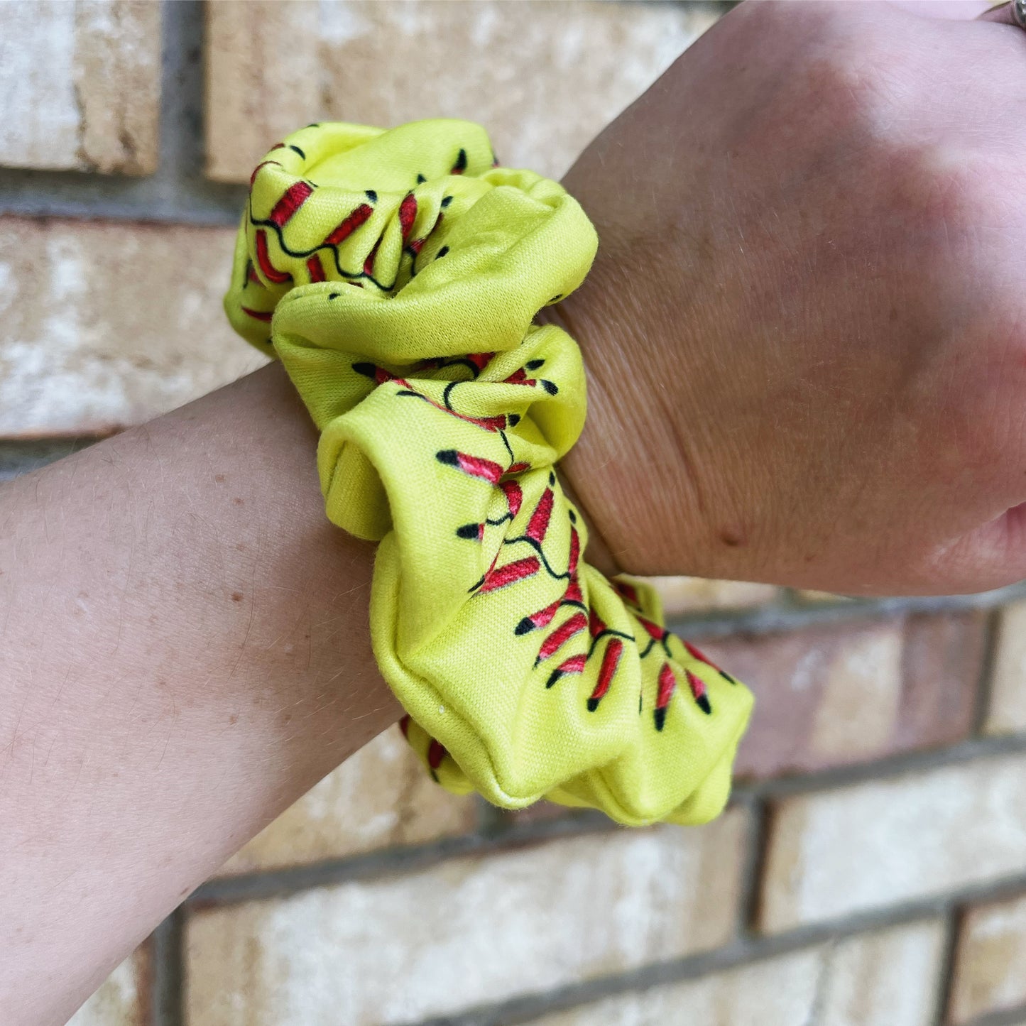 Softball Scrunchie