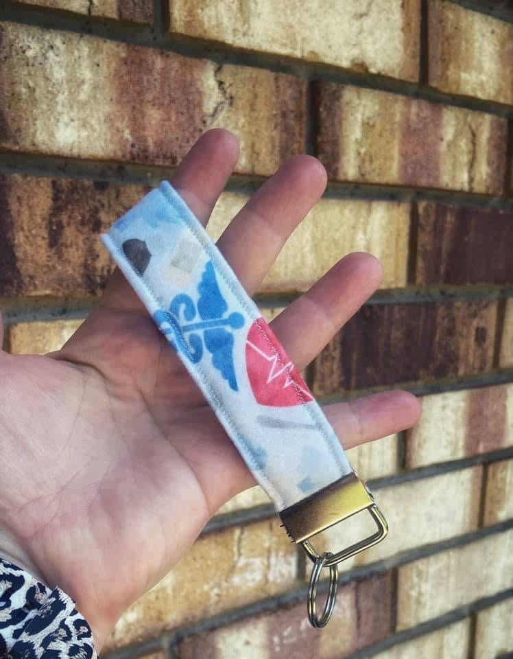 Medical Print Key Fob