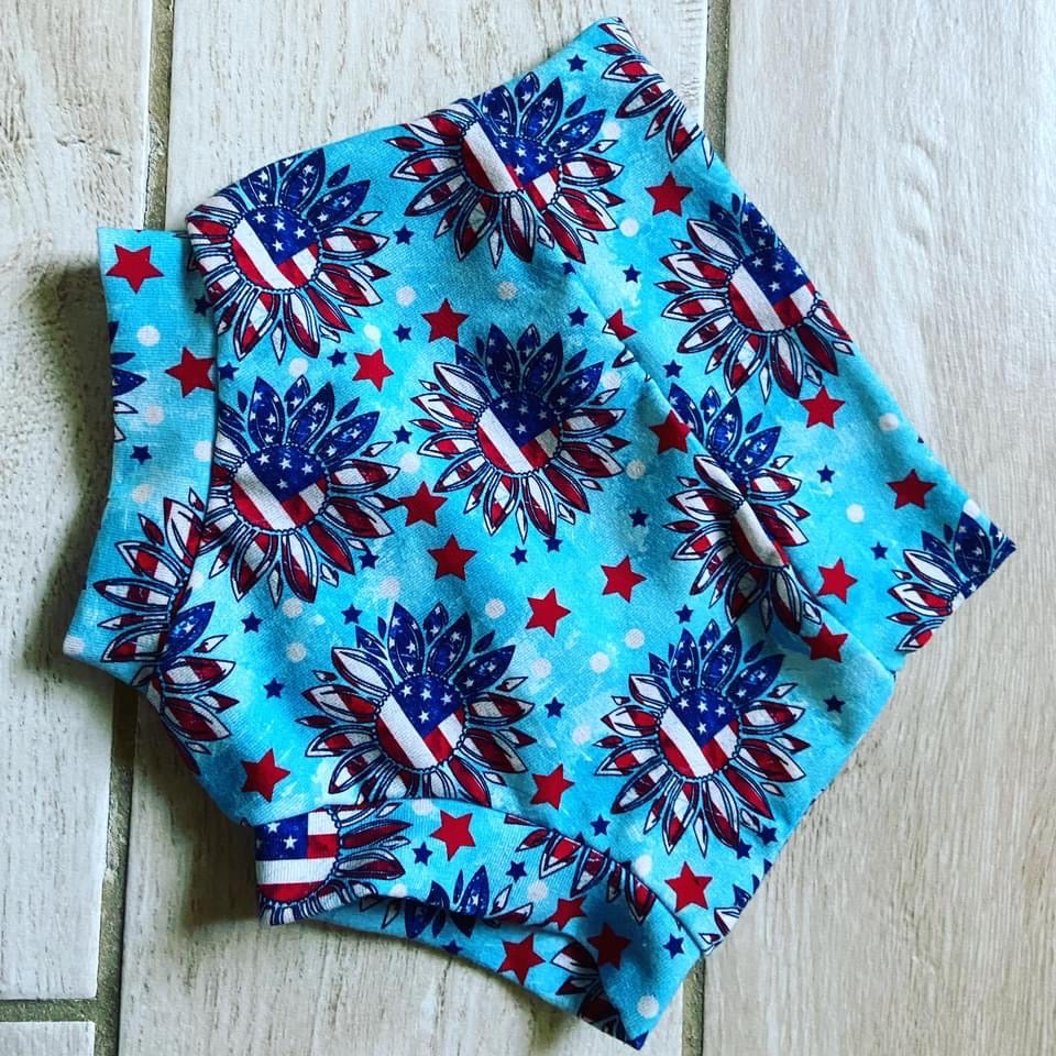 Sunflower Bummie Shorts America