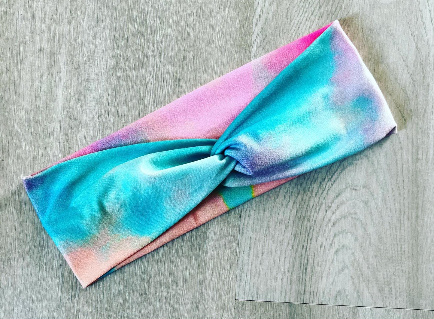 Bright Pastel Dye Headband