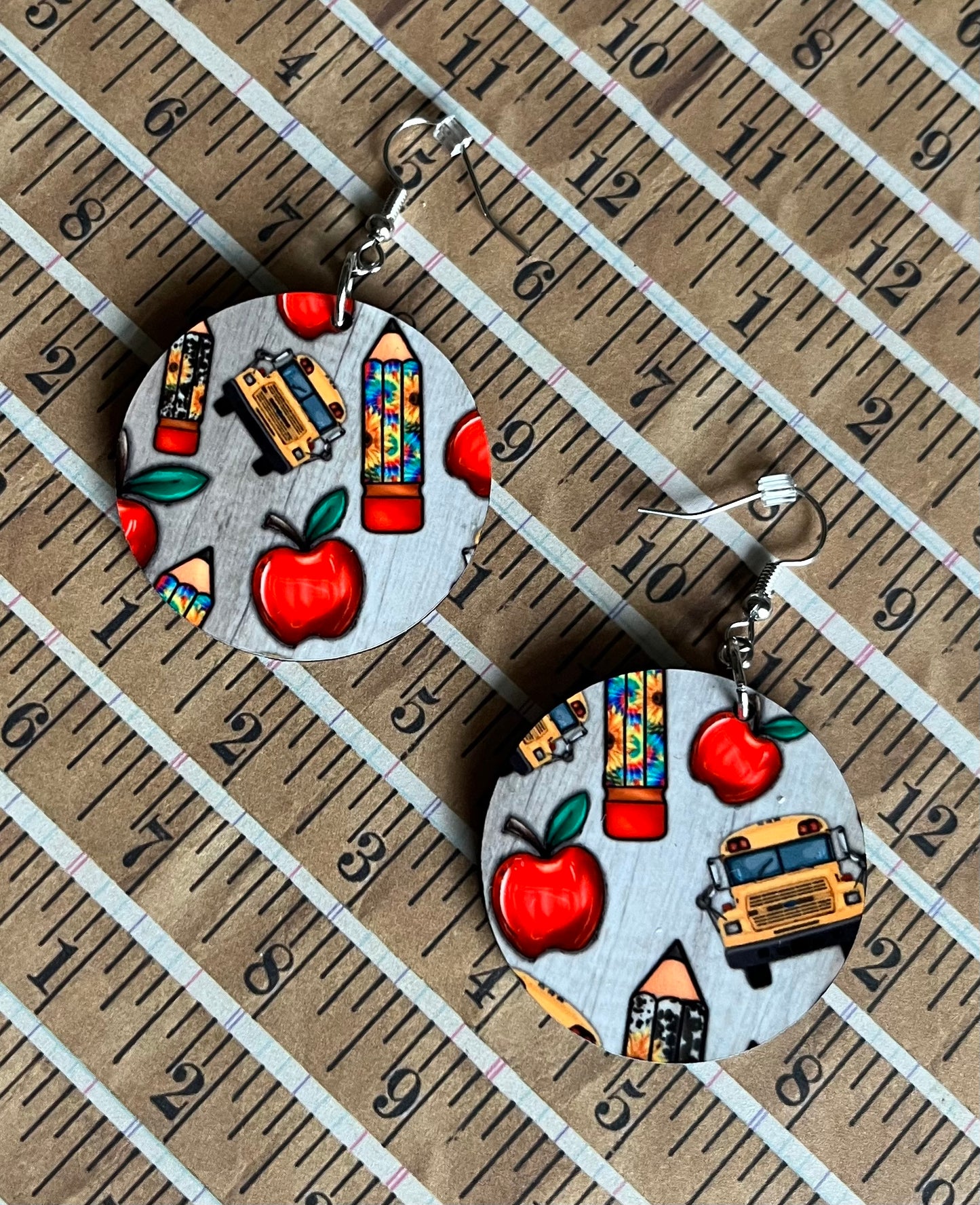 School Earrings