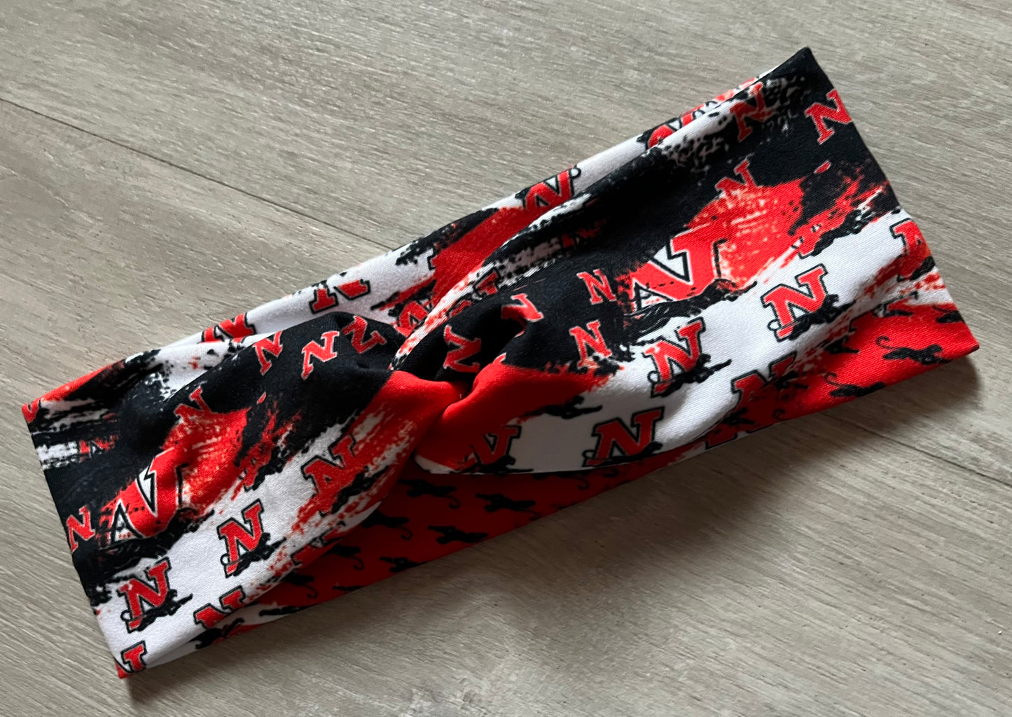 Brushstrokes N Panther Headband