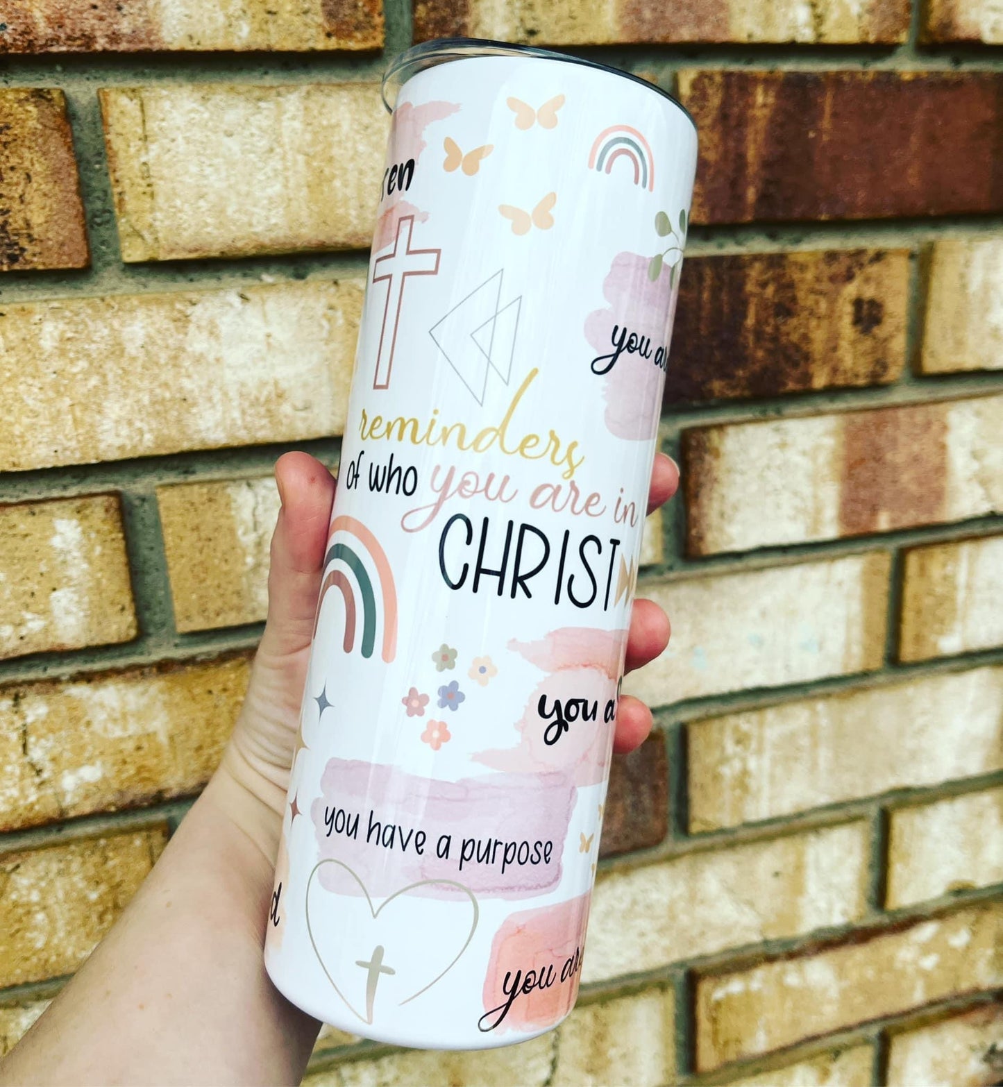 Bible Affirmations Tumbler