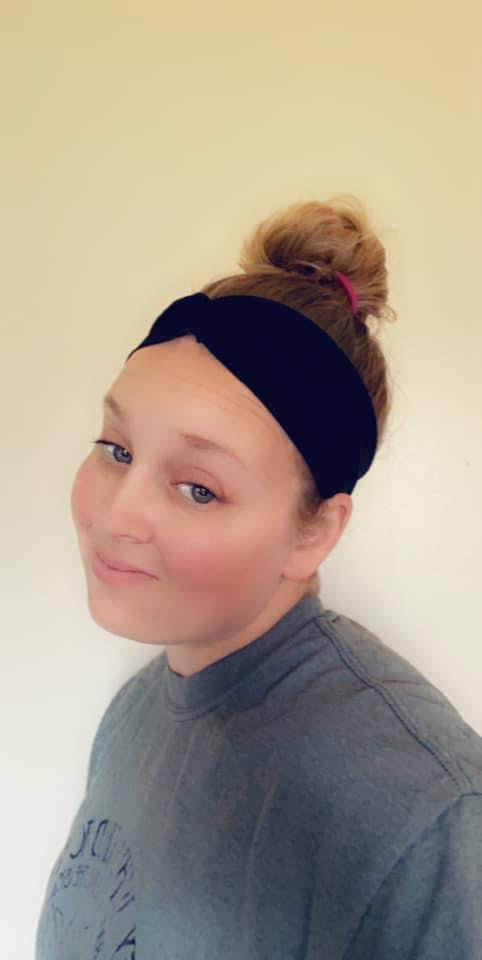Solid Black Headband
