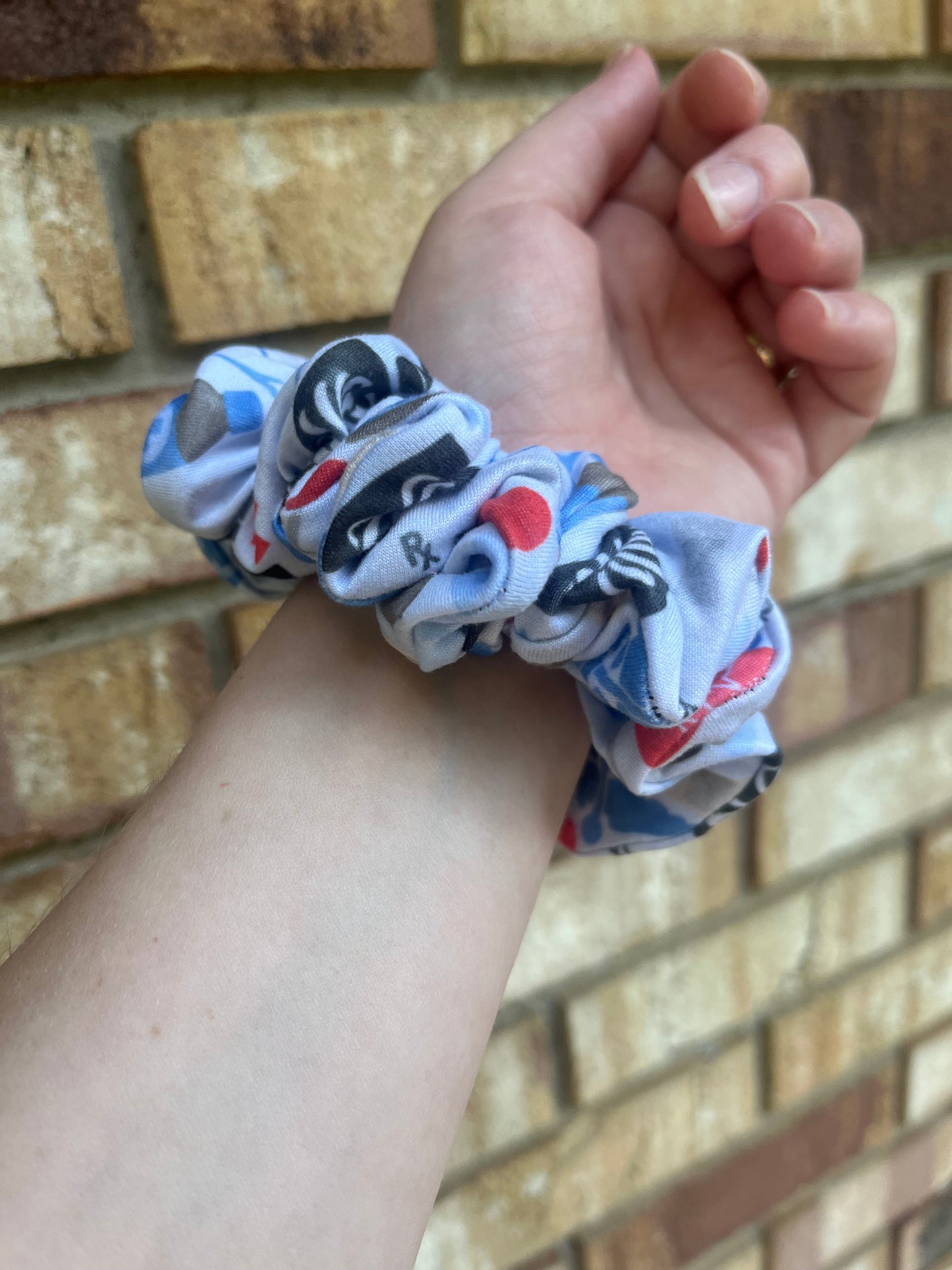 Medical Print Scrunchie