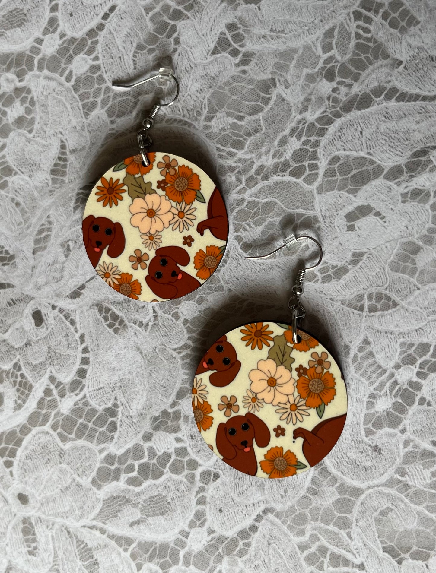 Dachshund Earrings