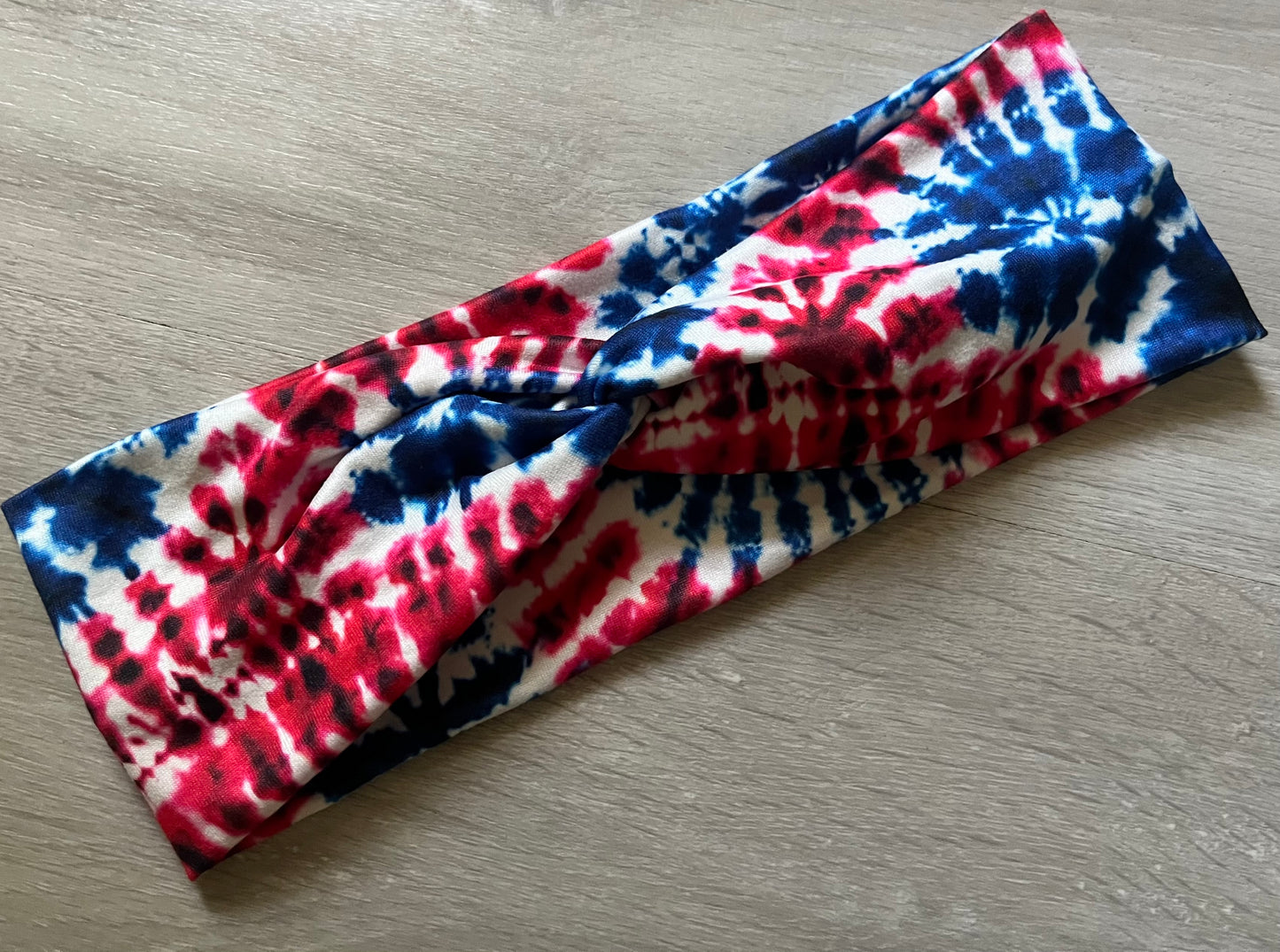 Tie Dye Red White And Blue