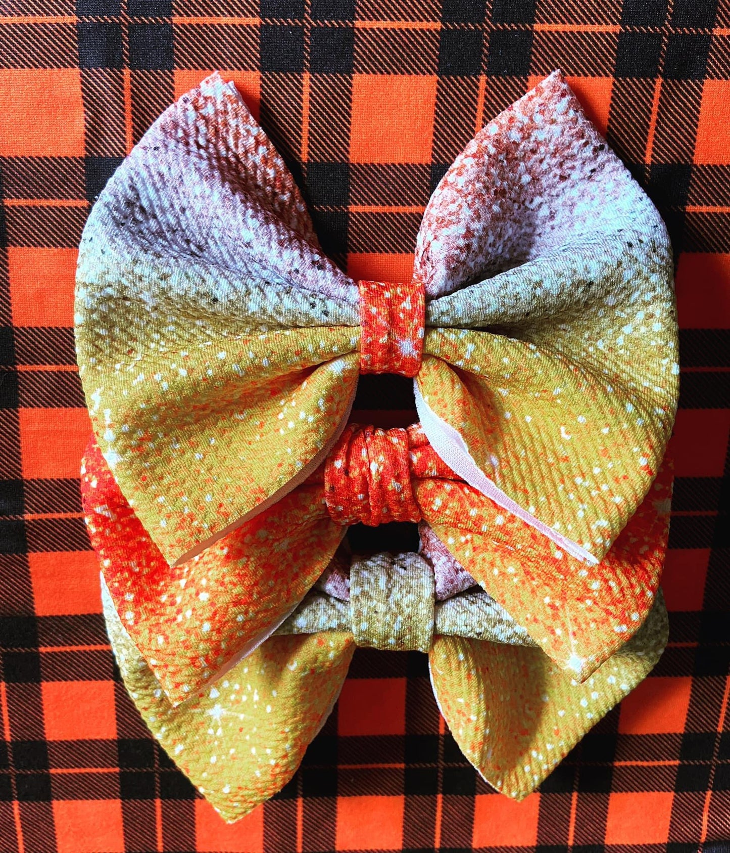 Fall Glitter Bow