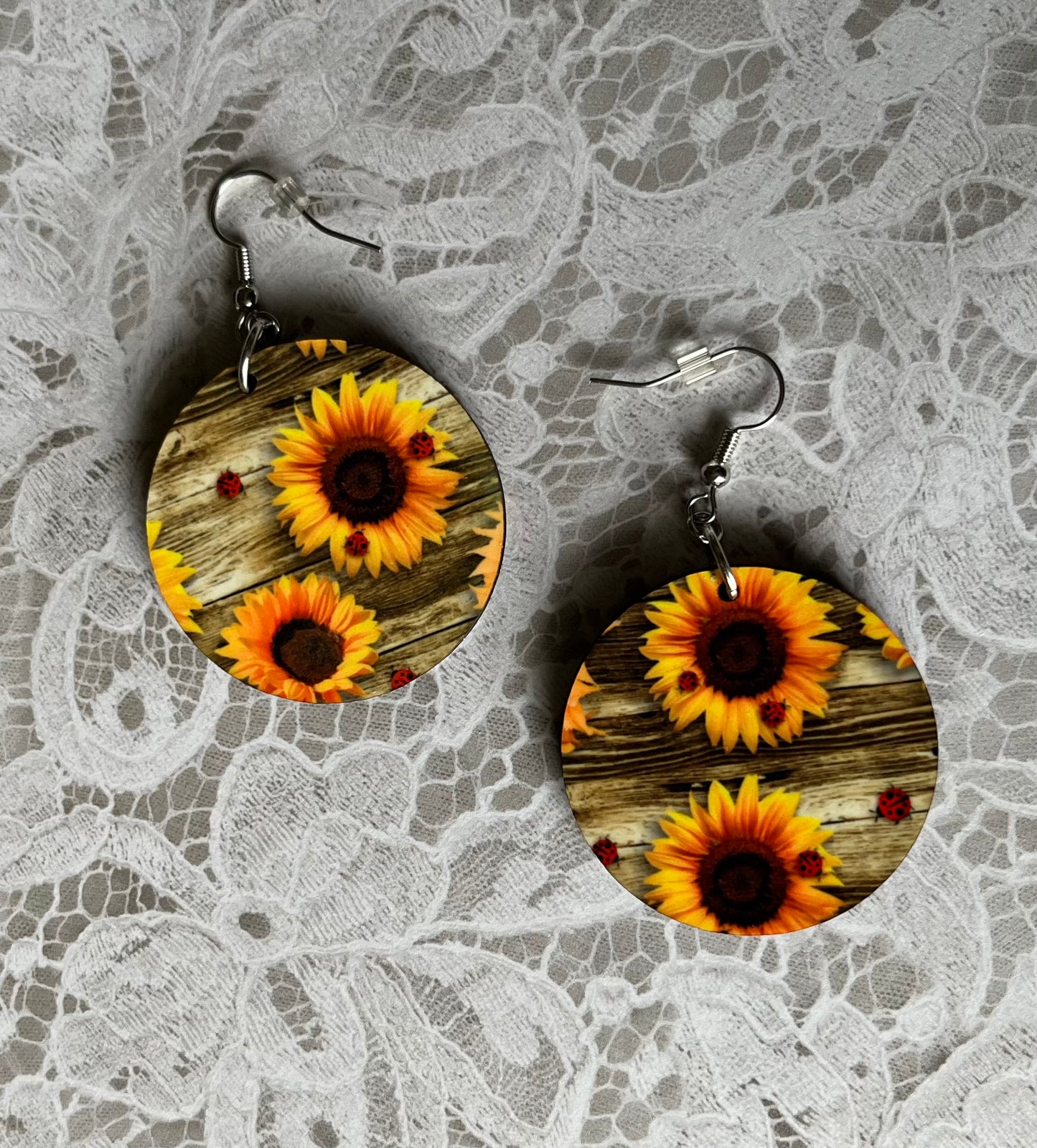 Sunflower Earrings
