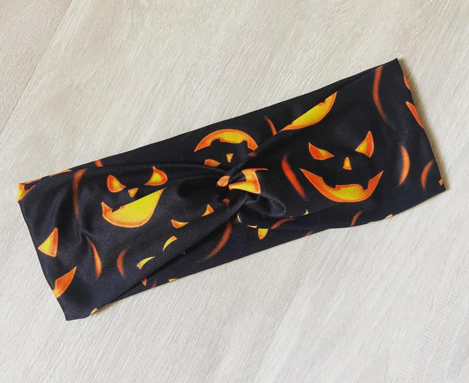 Scary jack-o’-lantern Headband
