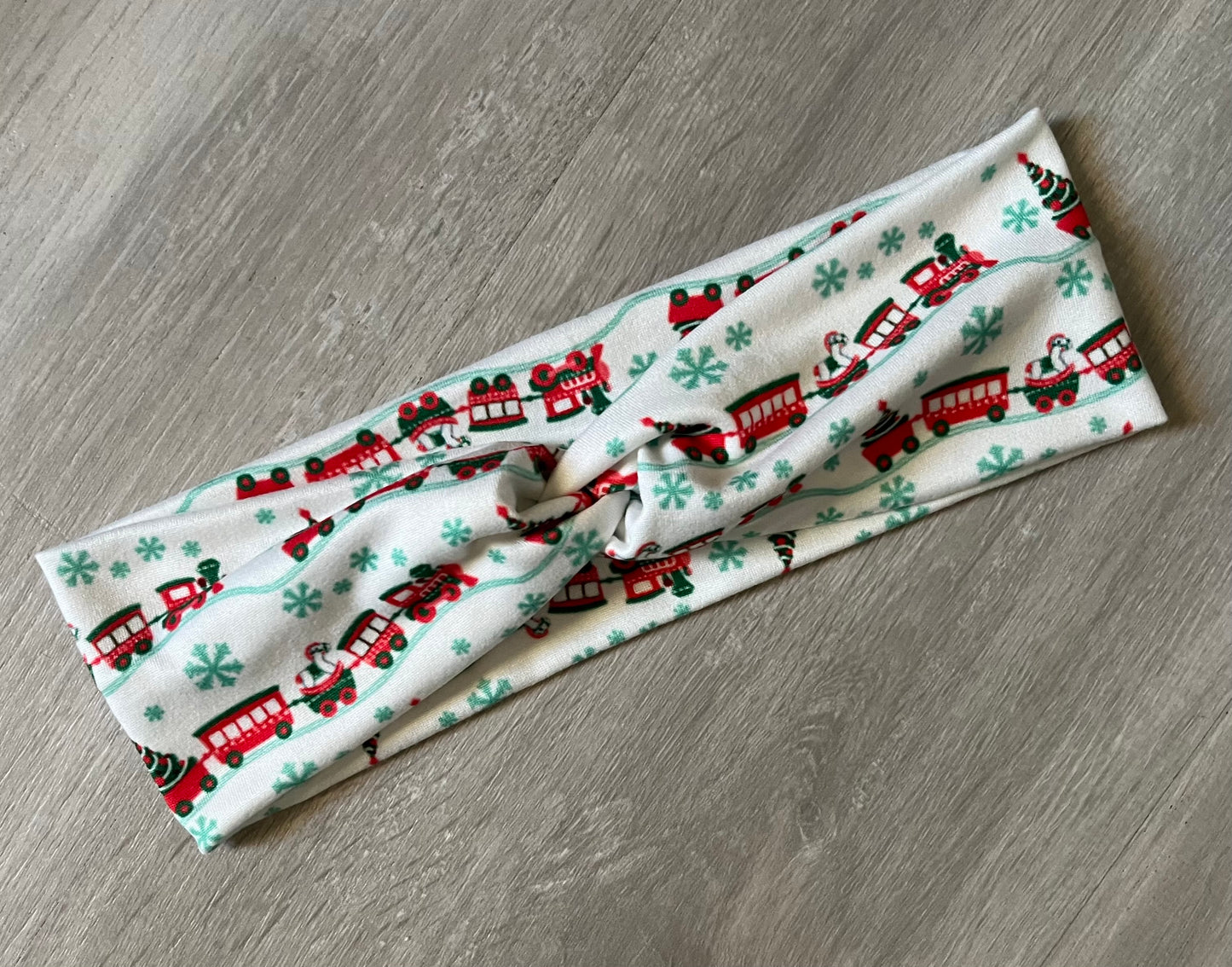 Christmas Train Headband