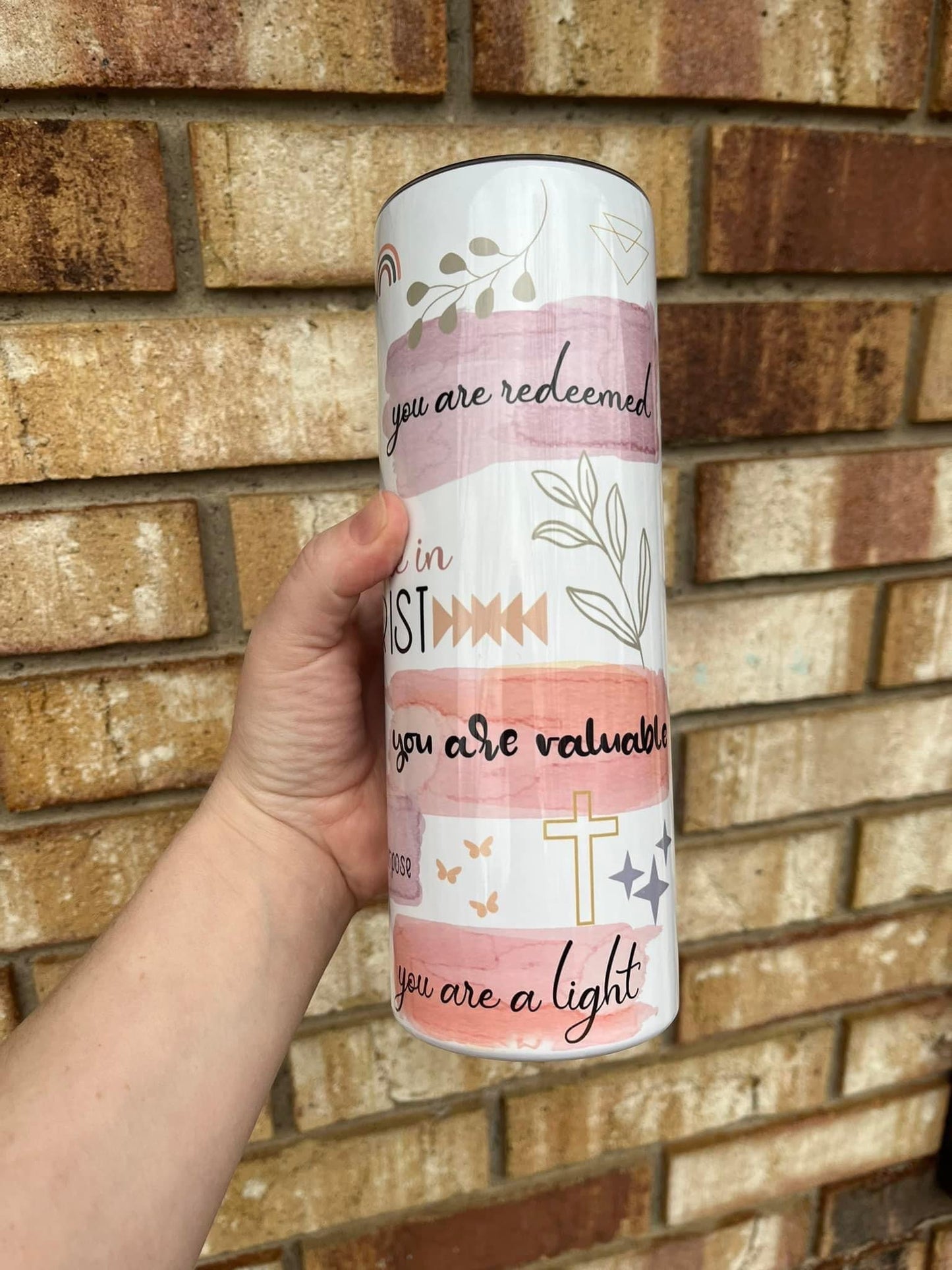 Bible Affirmations Tumbler