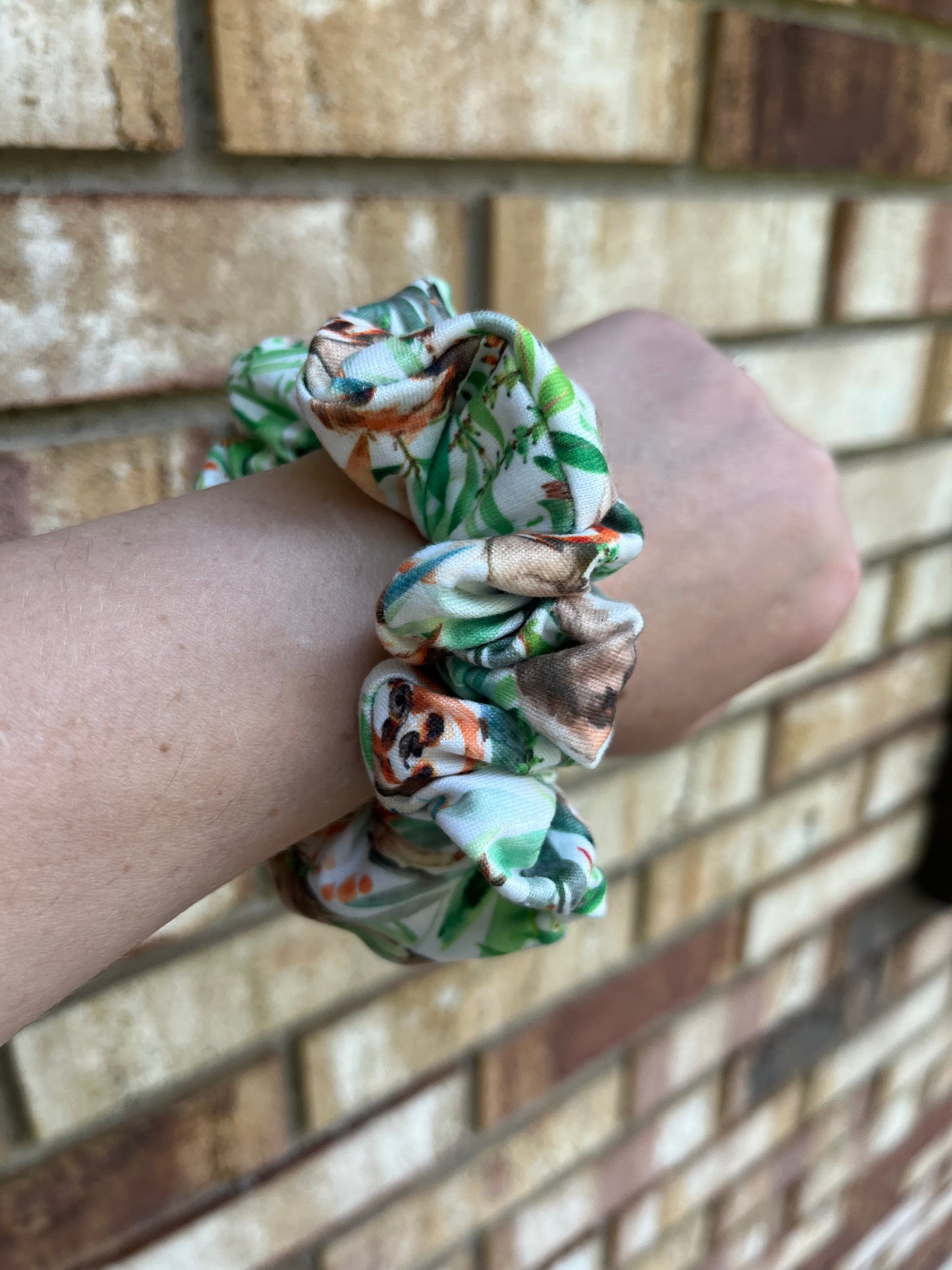 Sloth Scrunchie