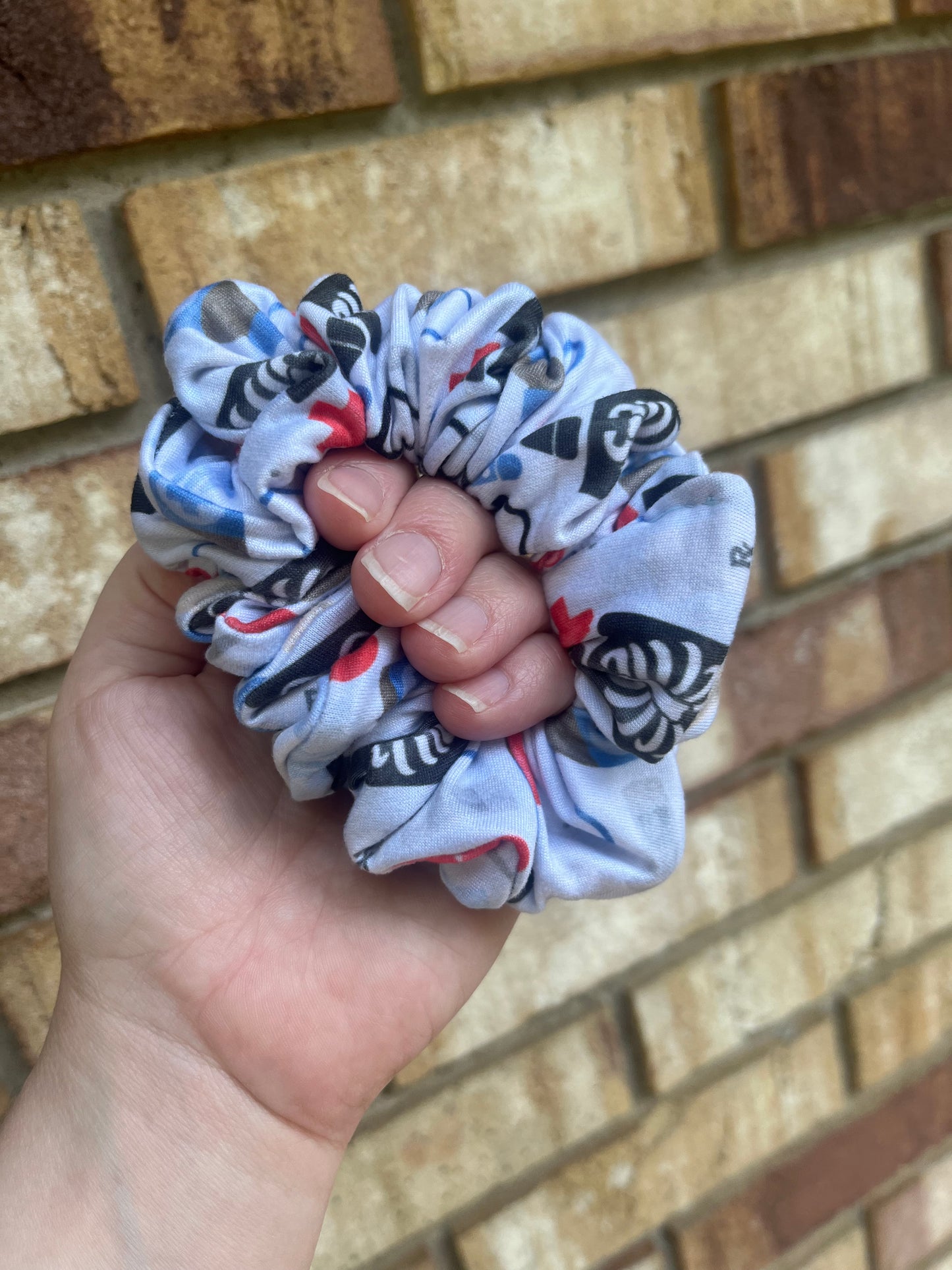 Medical Print Scrunchie