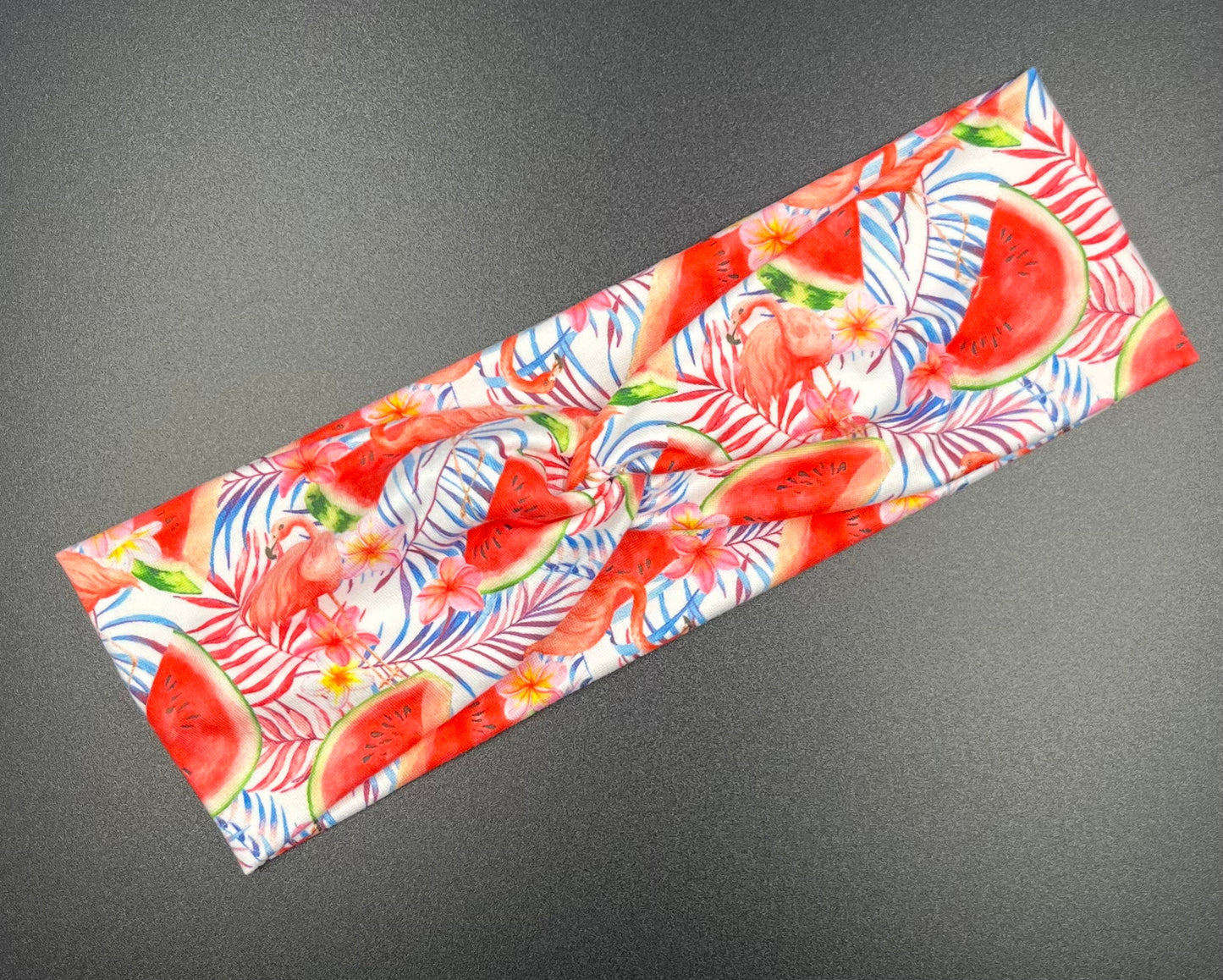 Watermelon Flamingo Headband