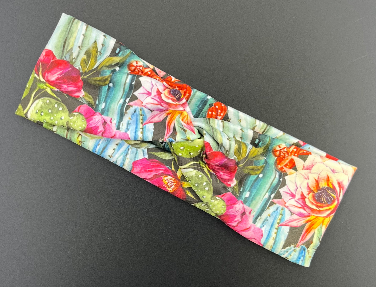 Prickly Flowers Headband