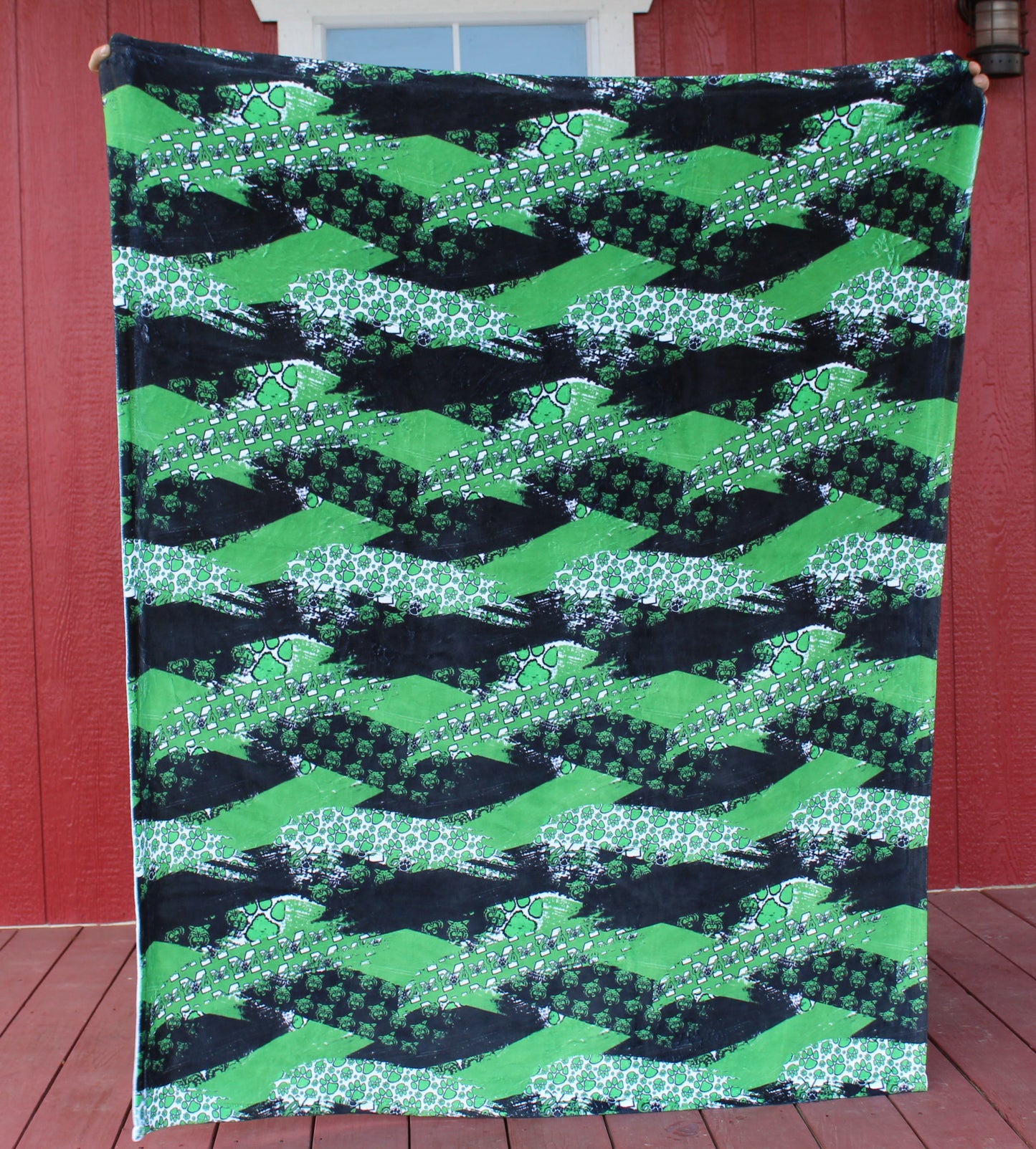 Wild Cats Brushstroke Blanket