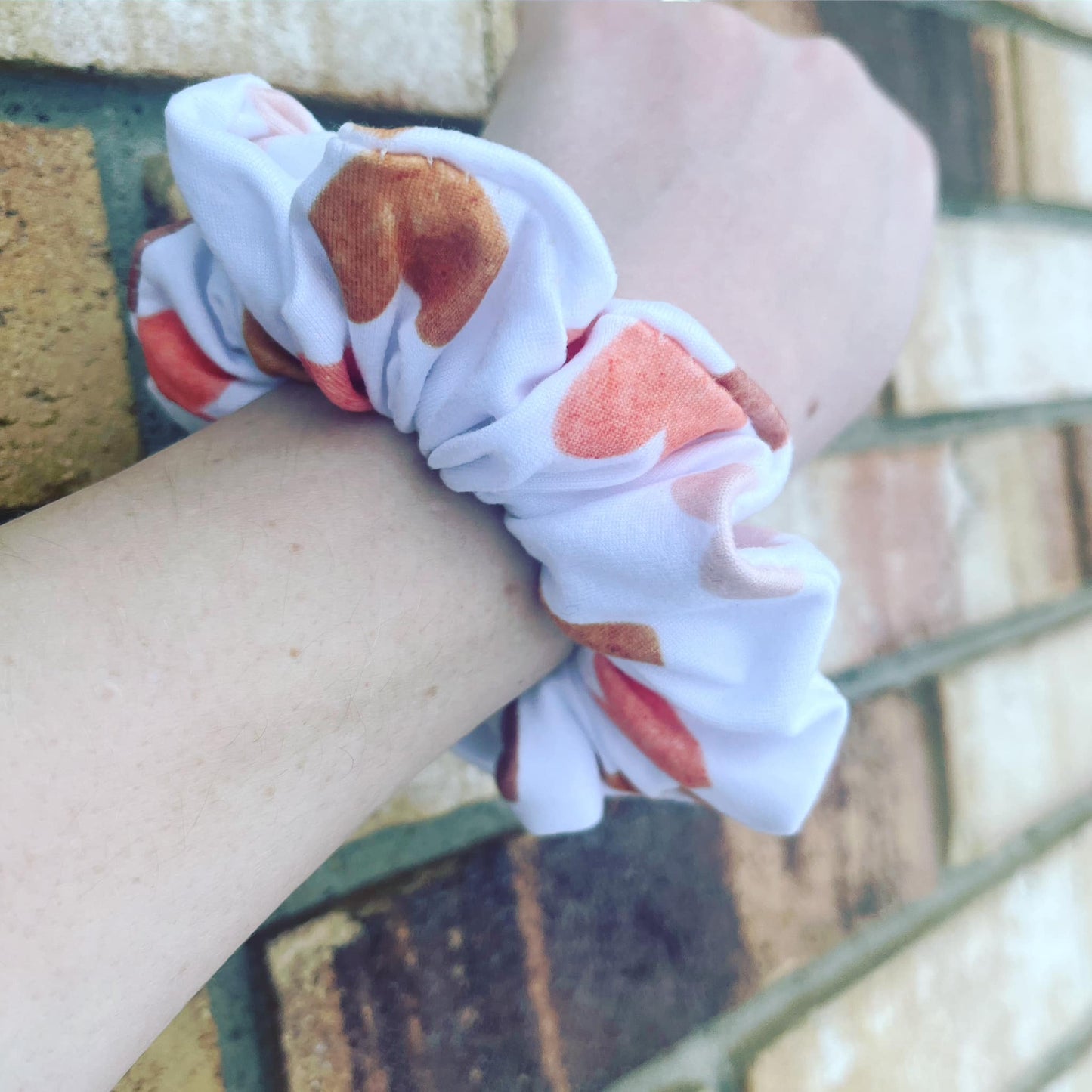 Boho Hearts Scrunchie