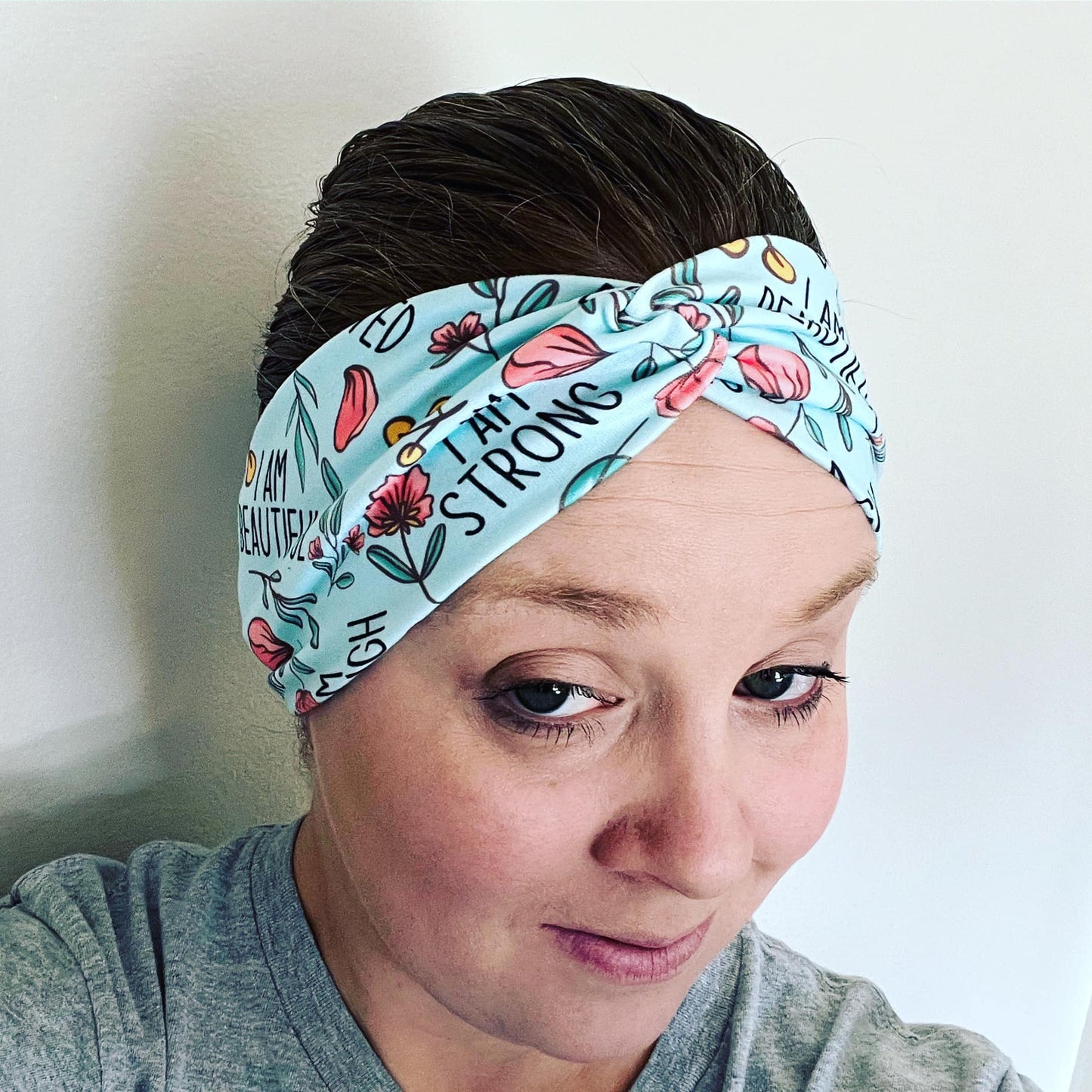 Affirmation Headband Blue