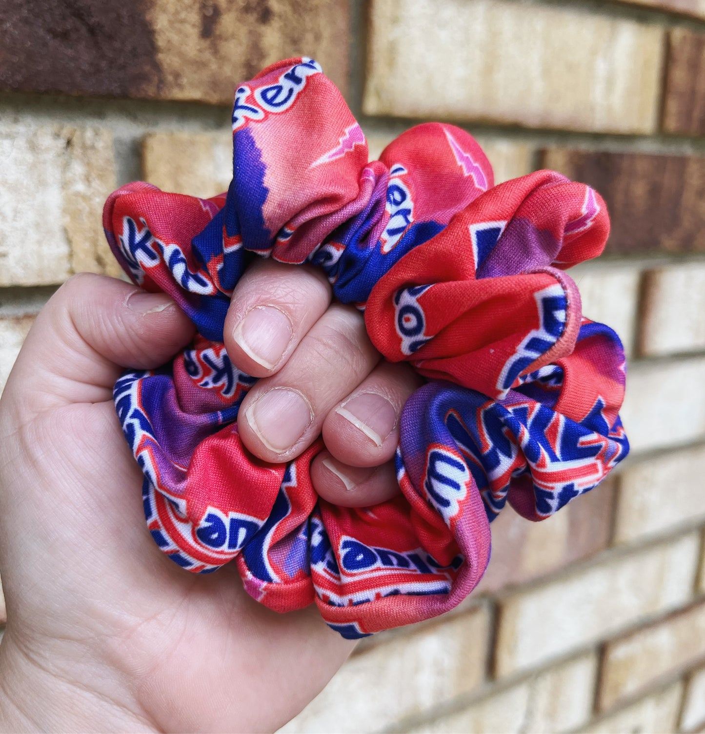 Lake Watercolor Rock’em Scrunchie