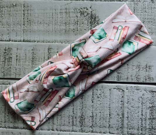 Book stacks Headband
