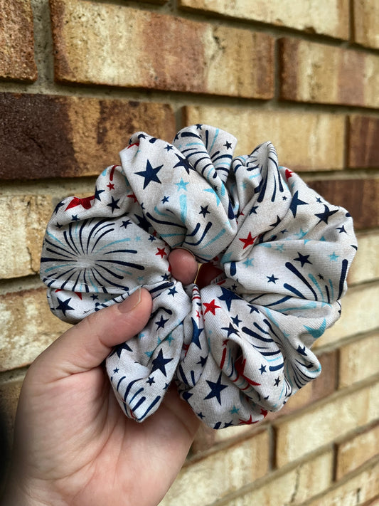 Firework Scrunchie
