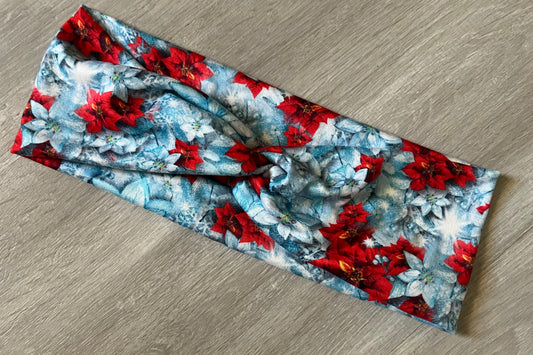 Poinsettia Headband