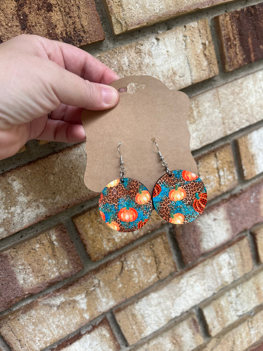 Pumpkin Earrings