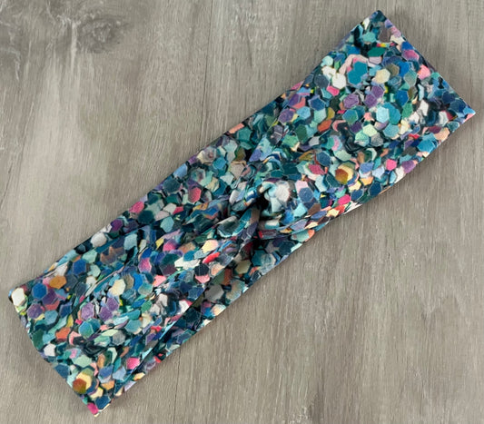 Rainbow Sequins Headband