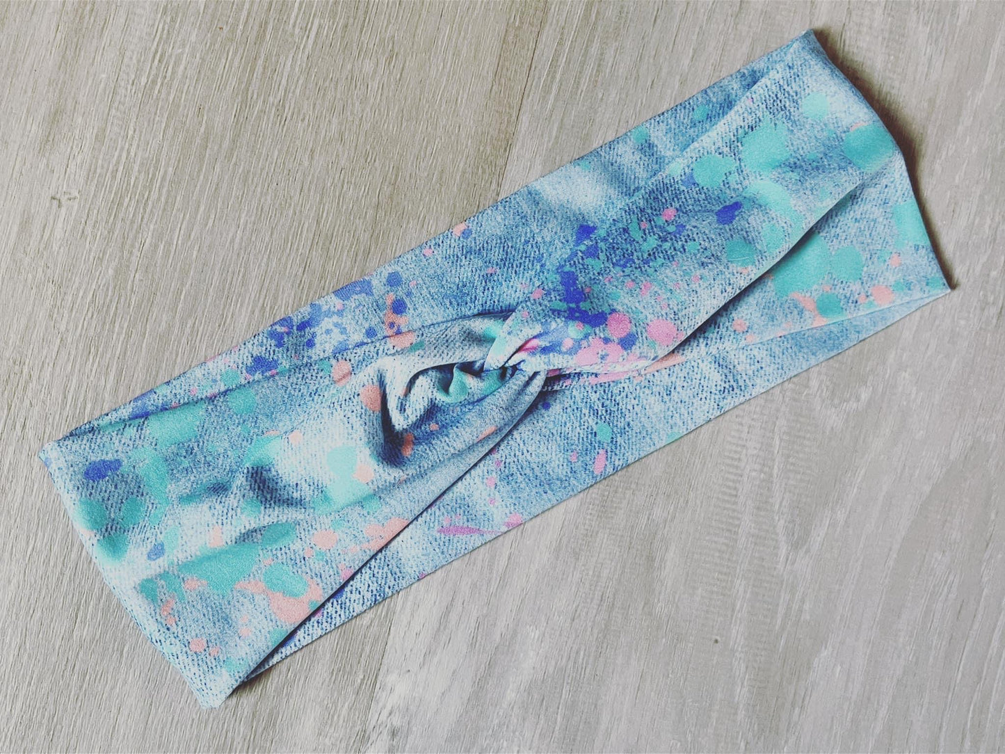 Paint Splatter Headband