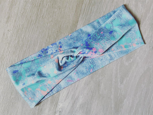 Paint Splatter Headband