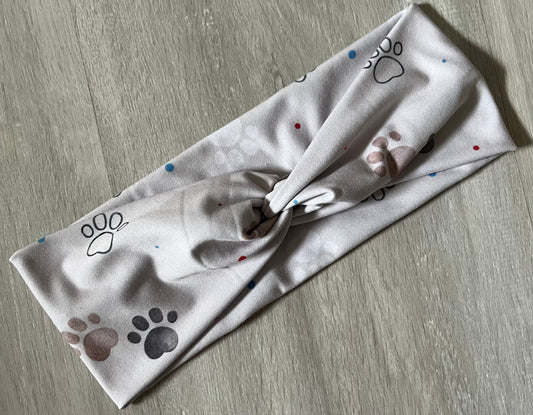 Paw Prints Headband