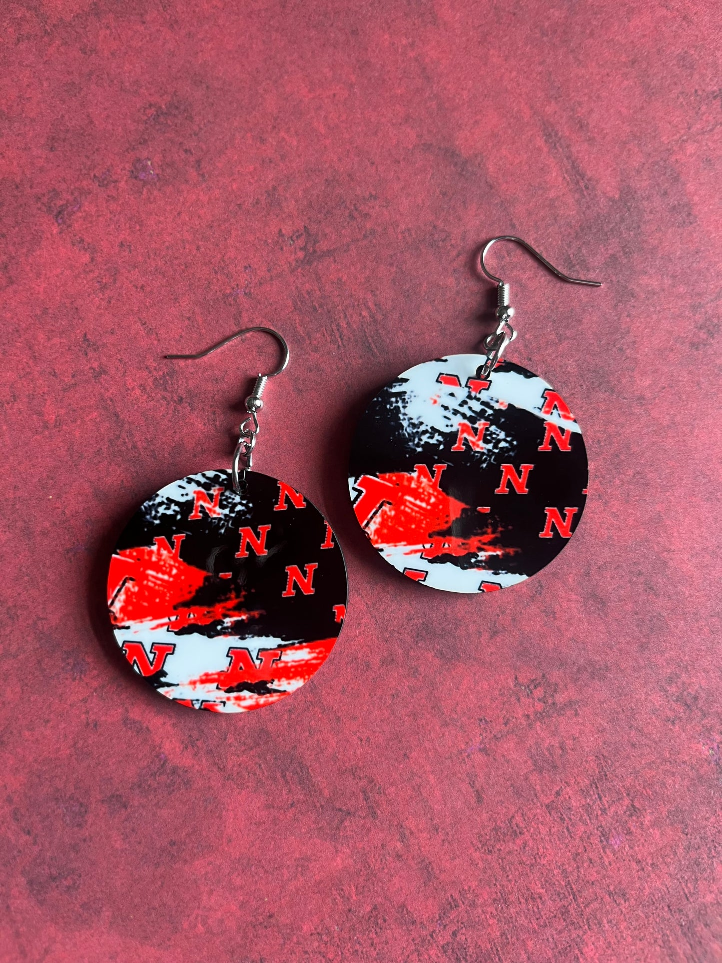 N Panthers Earrings