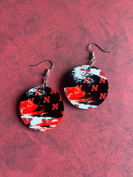 N Panthers Earrings