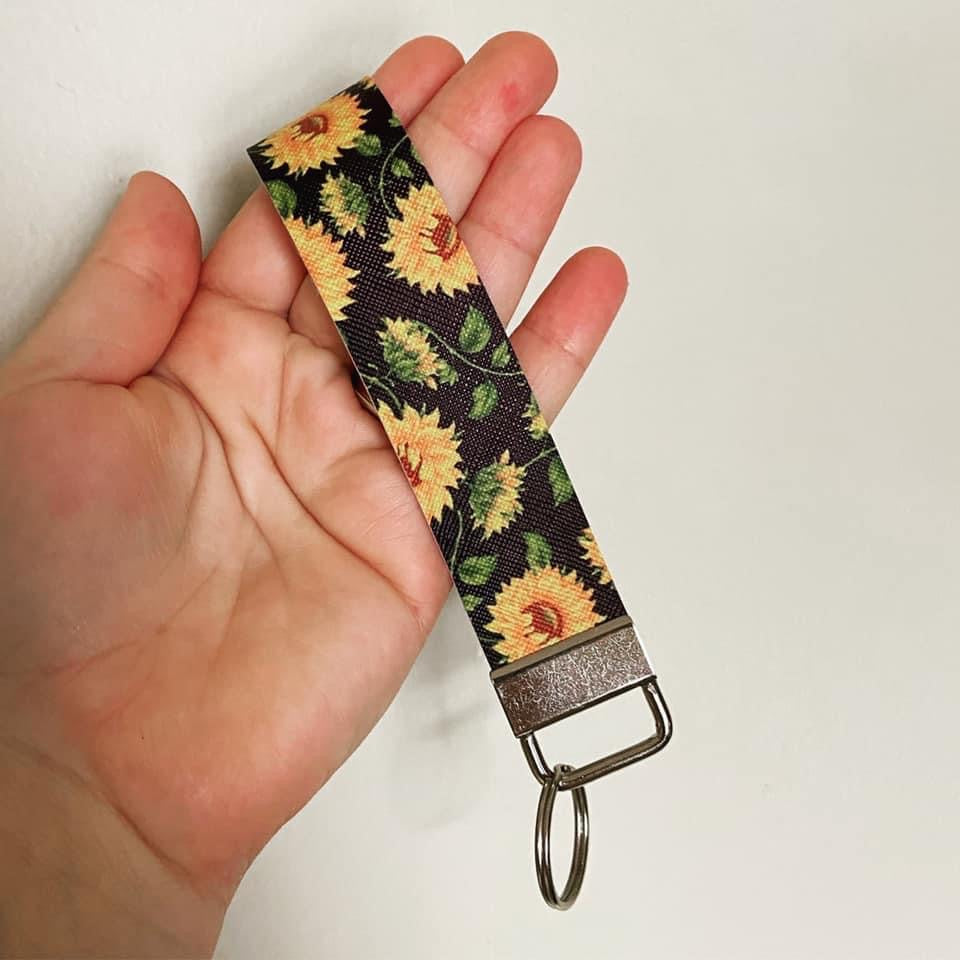 Sunflower Key Fob