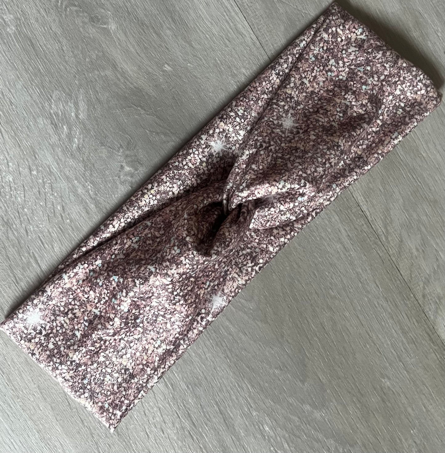 Silver Glitter Headband