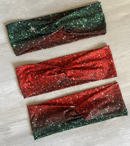 Christmas Ombré Headband