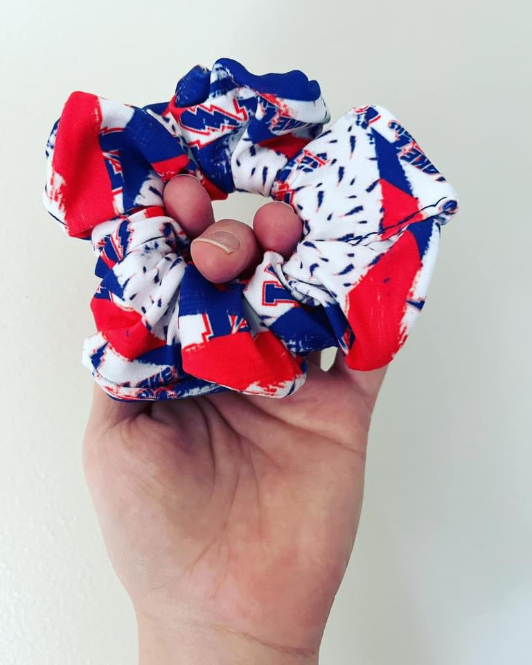 Lake Brushstrokes Scrunchie