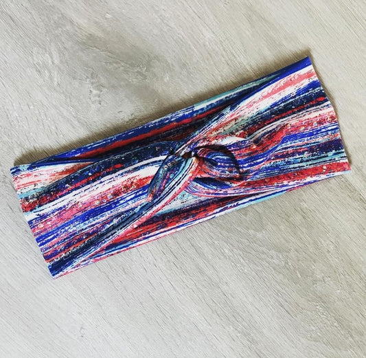 Red White And Blue Headband