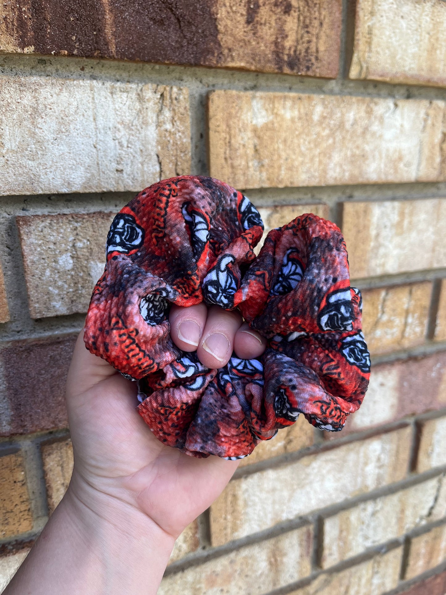 Viking Paint Splatter Scrunchie