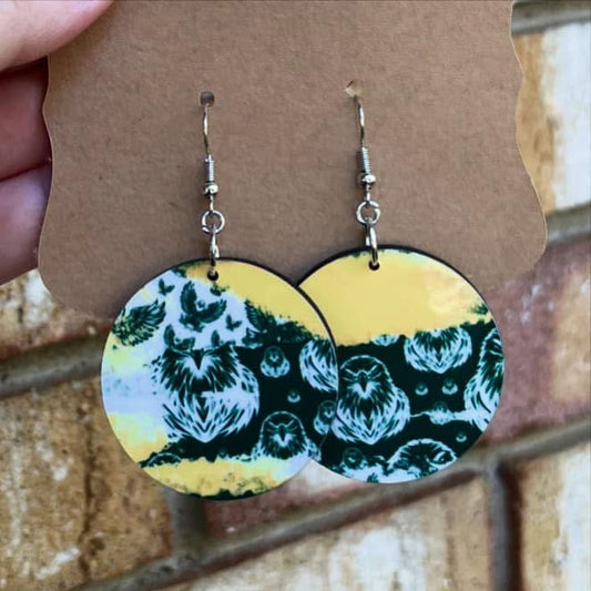 Eagle Brushstroke Earrings