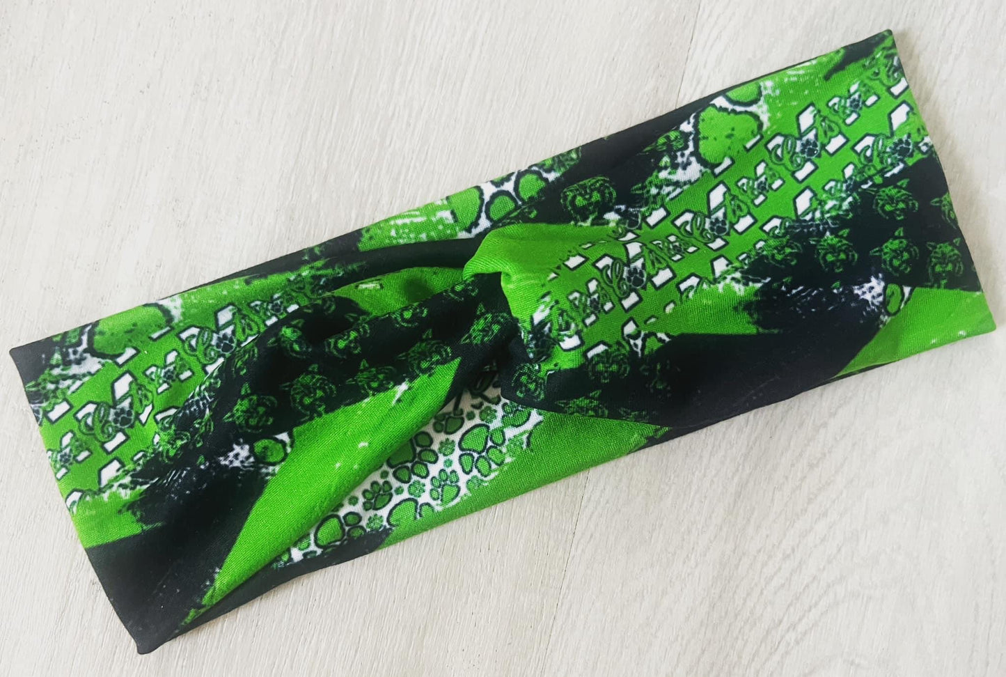 Cats Green Headband