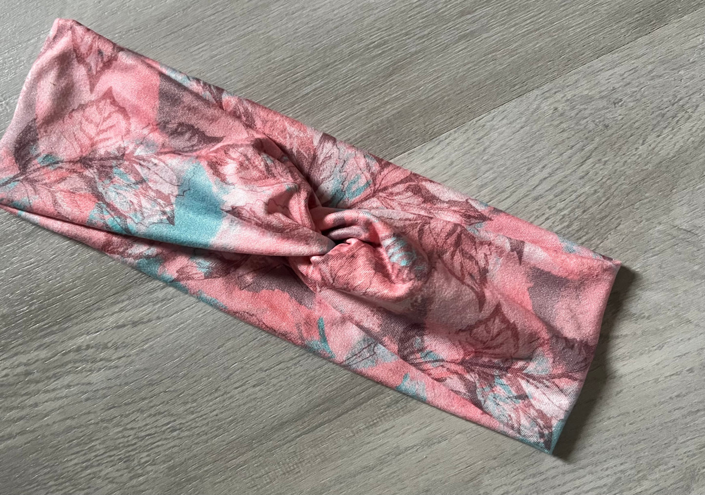 Fall Watercolor Leaf Headband