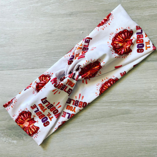 Gobble Till You Wobble Headband