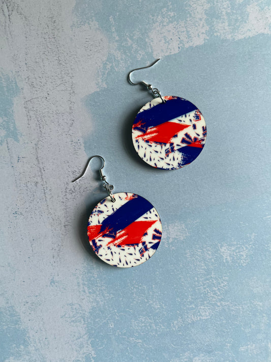 Lake Brushstrokes Earrings