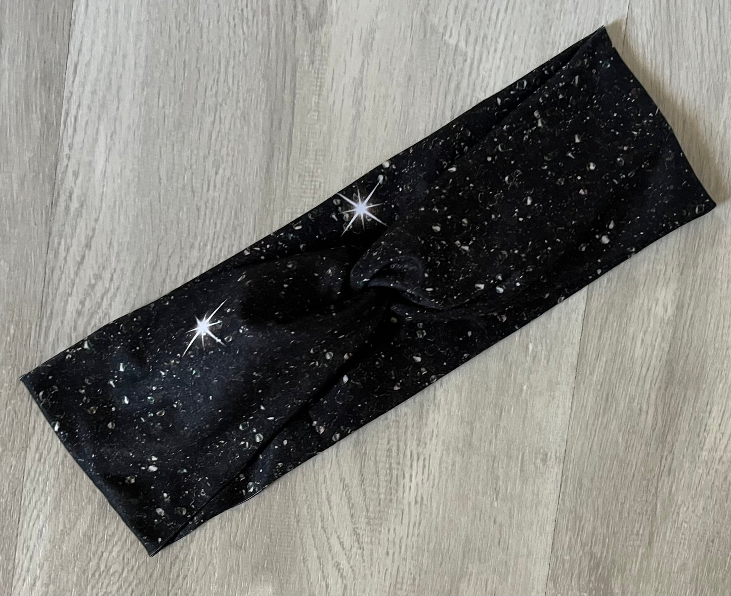 Black Sparkle Headband