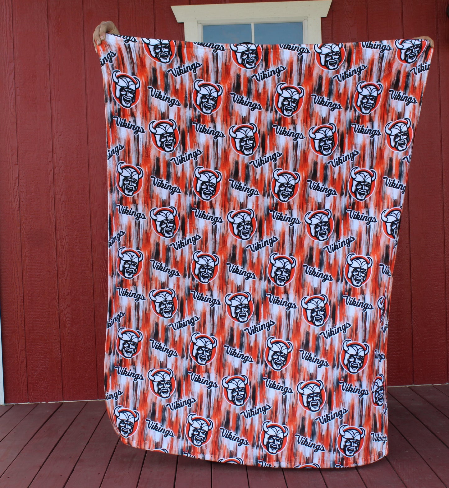 Viking Brushstroke Blanket